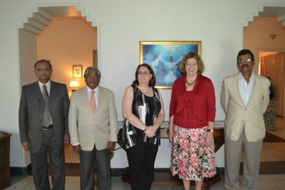 Kathleen Stephens visits Kolkata 